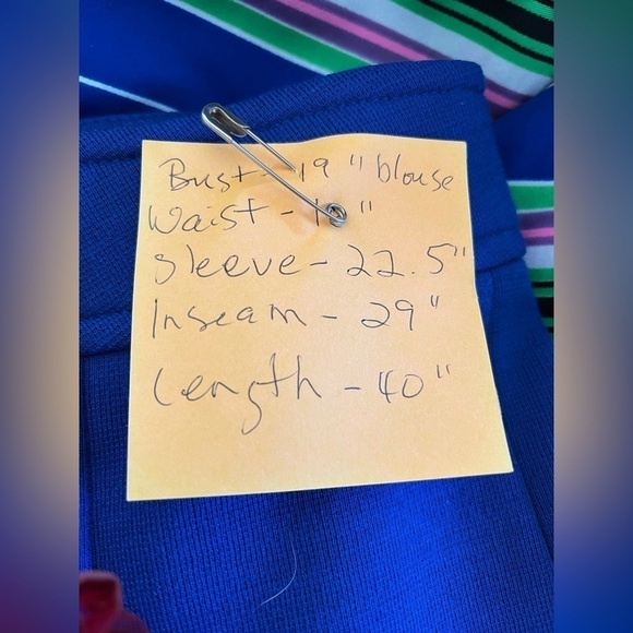 VINTAGE INDIGO POLYESTER JACKET - Picture 5 of 6